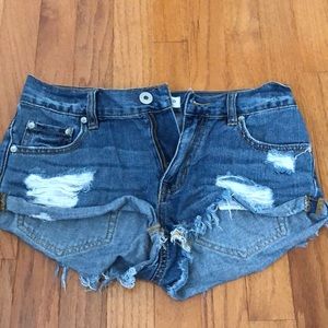 Pacsun denim shorts